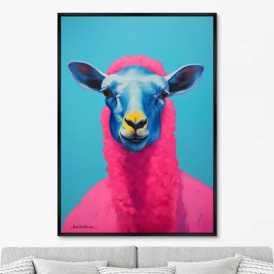 Постер на холсте The Sheep 75X105 CM 6