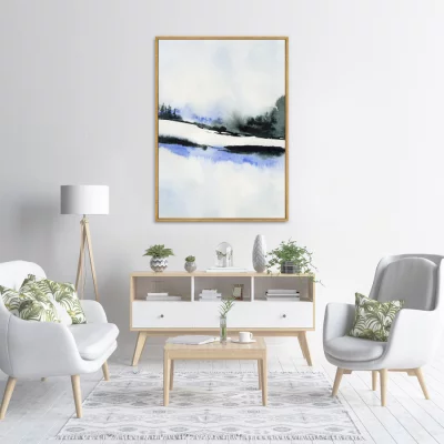 Постер на холсте Winter etude 75X105 CM 3