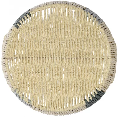 Корзина плетеная Bodhran Sage Ethnic 33X33X21 CM 3