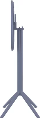 Барный стол Sky 60X60X108 CM серый 4