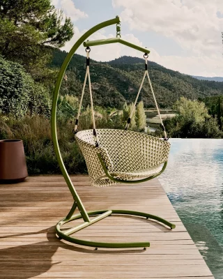 Подвесное кресло Saliga 102X102X207 CM 8