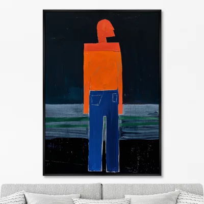Постер на холсте Into the Same River Twice 75X105 CM 6