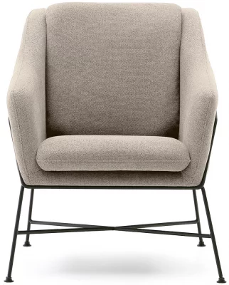 Элегантное кресло Brida 65X73X82 CM бежевое 3