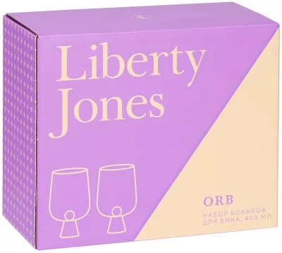 Набор из двух бокалов для вина Orb 400 ml 4