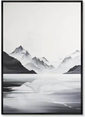 Набор из двух постеров на холсте Landscape collection Reflection 75X105 / 75X105 CM 3