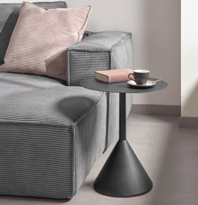 Трёхместный угловой диван Blok 300X174X69 CM серого цвета 5