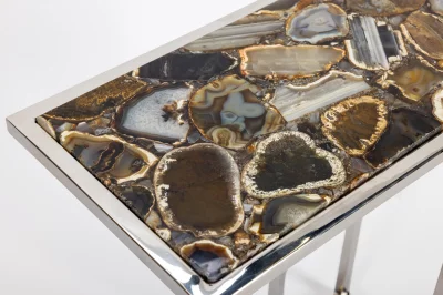 Приставной столик Black Agate 45X23X59 CM 4