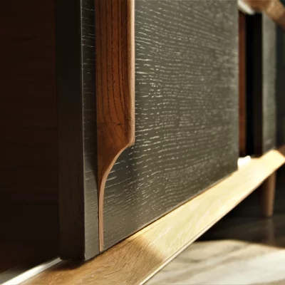 Консоль под TV Bruni Black 160X40X44 CM 4