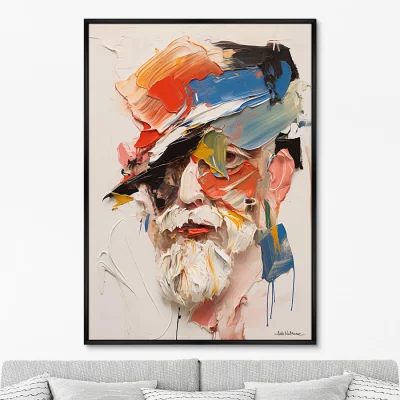 Постер на холсте Father of psychoanalysis 75X105 CM 6