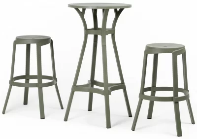 Табурет пластиковый барный Stack 48X48X77 CM 4