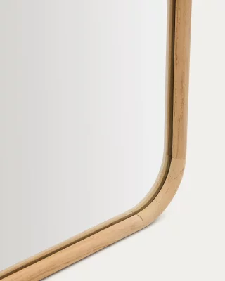 Зеркало Milsa из тикового дерева 54X154 CM 5