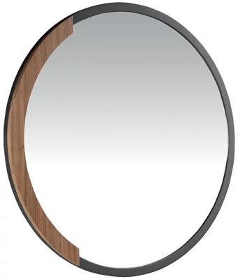 Круглое настенное зеркало Nioli Ø80 CM 5