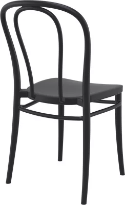 Стул пластиковый Victor 42X55X58 CM чёрный 3