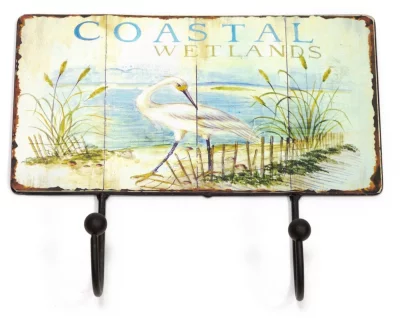 Крючок настенный Coastal Wetlands 26X7X23 CM 3