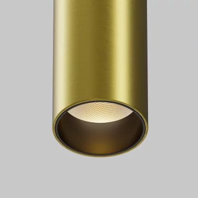 Трековый светильник Focus LED золотой 12