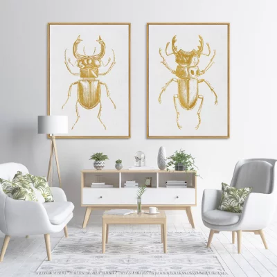 Диптих на холсте The Medieval period 75X105 / 75X105 CM 4