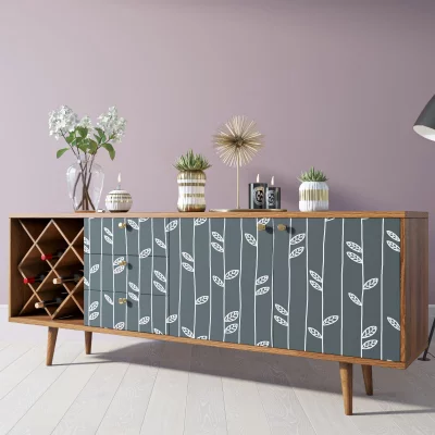 Комод с бутылочницей Berber 180X40X70 CM 3