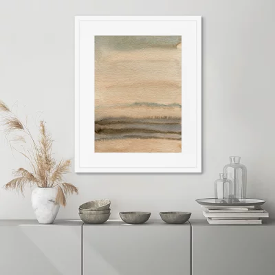 Постер в раме Evening sky over the sea 42X52 CM 3