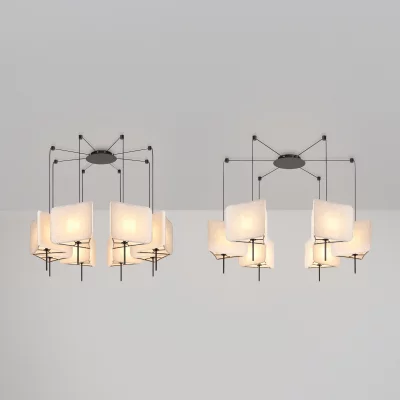 Люстра Брикола 90X90X75 CM 10