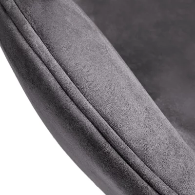 Кресло SWAN STYLE CHAIR тёмно-серый, искусственная замша 61X70X80-95.5 CM 8