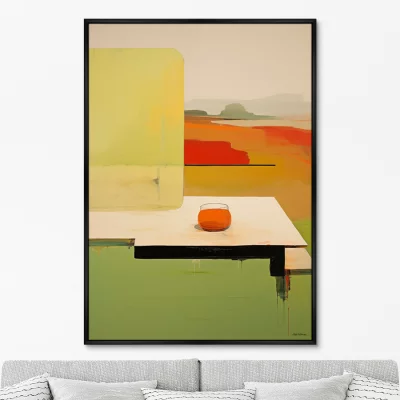 Постер на холсте The Lunch time 75X105 CM 6