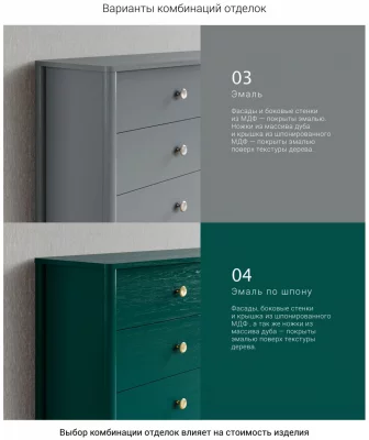 Комод Bergen 159X43X80 CM 5