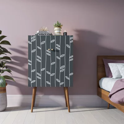 Комод на высоких ножках Berber 70X45X120 CM 4