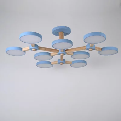 Потолочный светодиодный светильник Turna 103X103X24 CM 6