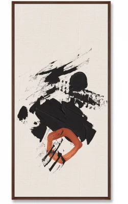 Настенный декор из 3-х частей Ball Players 52X105 / 52X105 / 52X105 CM 4