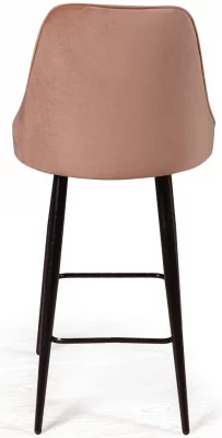 Стул полубарный Berg 47X50X99 CM бежевый 5