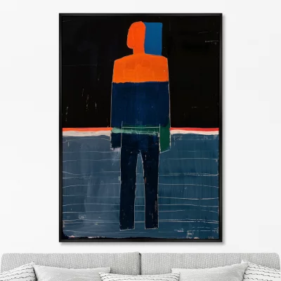 Постер на холсте Into the Same River Twice 75X105 CM 6
