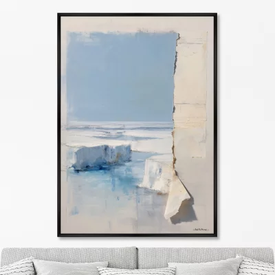 Постер на холсте Movement of Ice Fields 75X105 CM 6