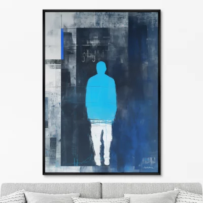 Постер на холсте Little big city 75X105 CM 6