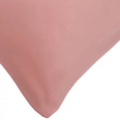 Набор наволочек из сатина Essential 70X70 / 70X70 CM тёмно-розового цвета 6