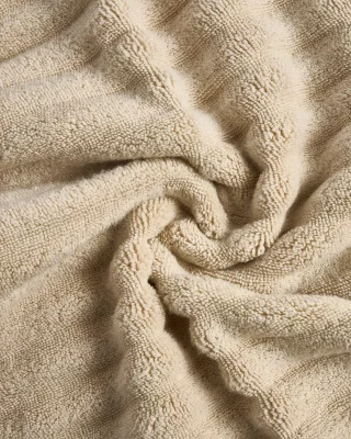 Бежевое банное полотенце Navira из 100% хлопка 70X140 CM 4