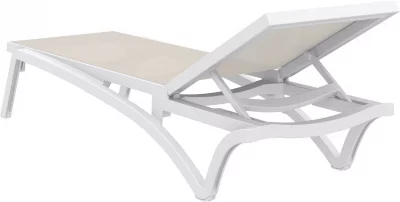 Шезлонг-лежак Pacific 193X68X35 CM бежевый 3