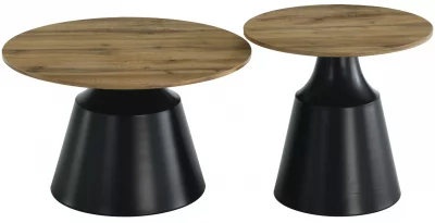 Комплект из двух столиков Itaka 70X70X40 / 50X50X50 CM 6