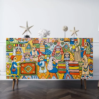 Комод Berber 150X45X90 CM 3