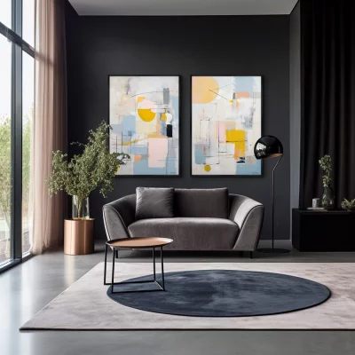 Набор из двух постеров на холсте Sunny Morning 75X105 / 75X105 CM 4
