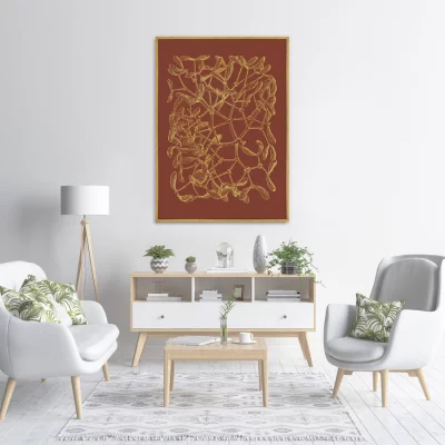 Постер на холсте The Medieval period 75X105 CM 3