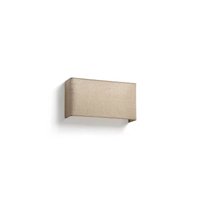 Горизонтальный настенный светильник Otton RCT из джута 37X20X10 CM 7