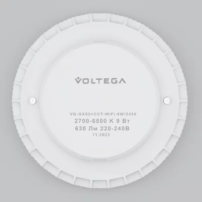 Светодиодная лампа серии Wi-Fi лампы круглая 9Вт 2700K 3