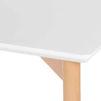 Обеденный стол Cai White 160X80X75 CM 4