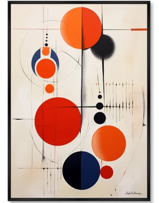 Набор из двух постеров на холсте Quantum Leap 75X105 / 75X105 CM 3