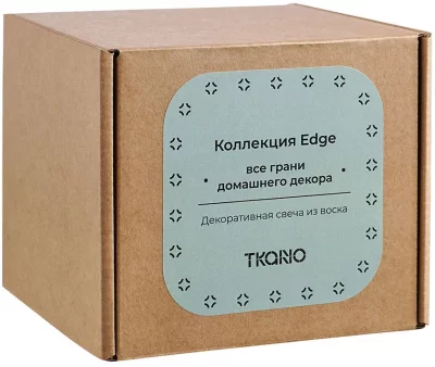 Свеча декоративная Edge 9X9X11 CM 4