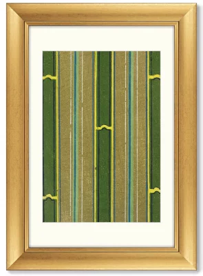Диптих Vintage print of Japanese textile 51X71 / 51X71 CM 3