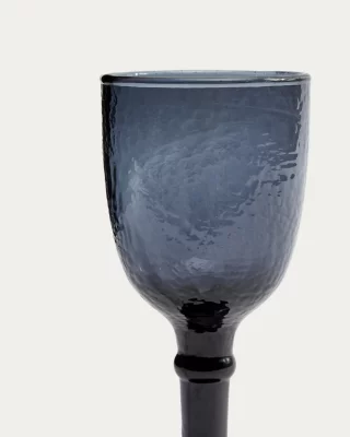 Винный бокал Vinea из синего переработанного стекла 7.5X7.5X17 CM 5