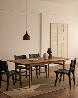 Льняное настенное панно с геометрическим узором Klis 120X200 CM 3