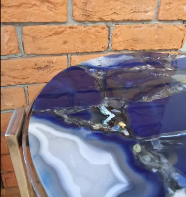 Столик Blue Agate 27X27X51 CM 6