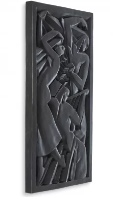 Сет из четырёх стальных панно Tempo 61X121 / 61X121 / 61X121 / 61X121 CM 4